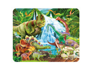 Obrázek z Magnet 3D 7x9cm - dinosauři u vodopádu (25) 